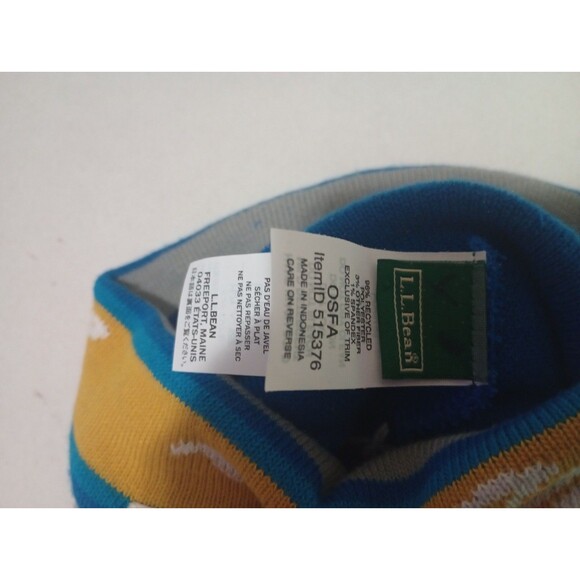 L.L. Bean Peanuts Snoopy Walk on the Wild Side Pom Hat Beanie 2022 - Picture 3 of 6